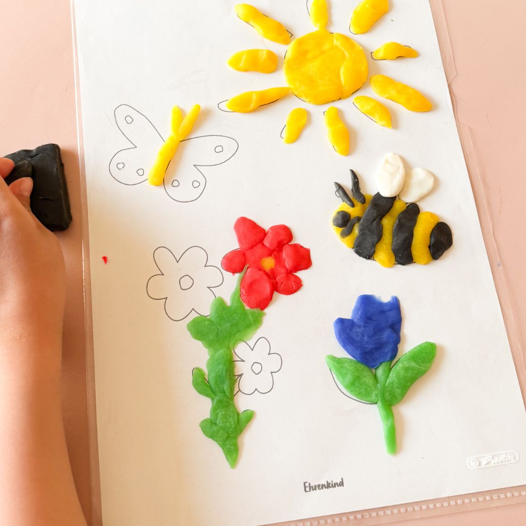 Knetvorlagen für Kinder: Kostenloser Download zum Ausdrucken