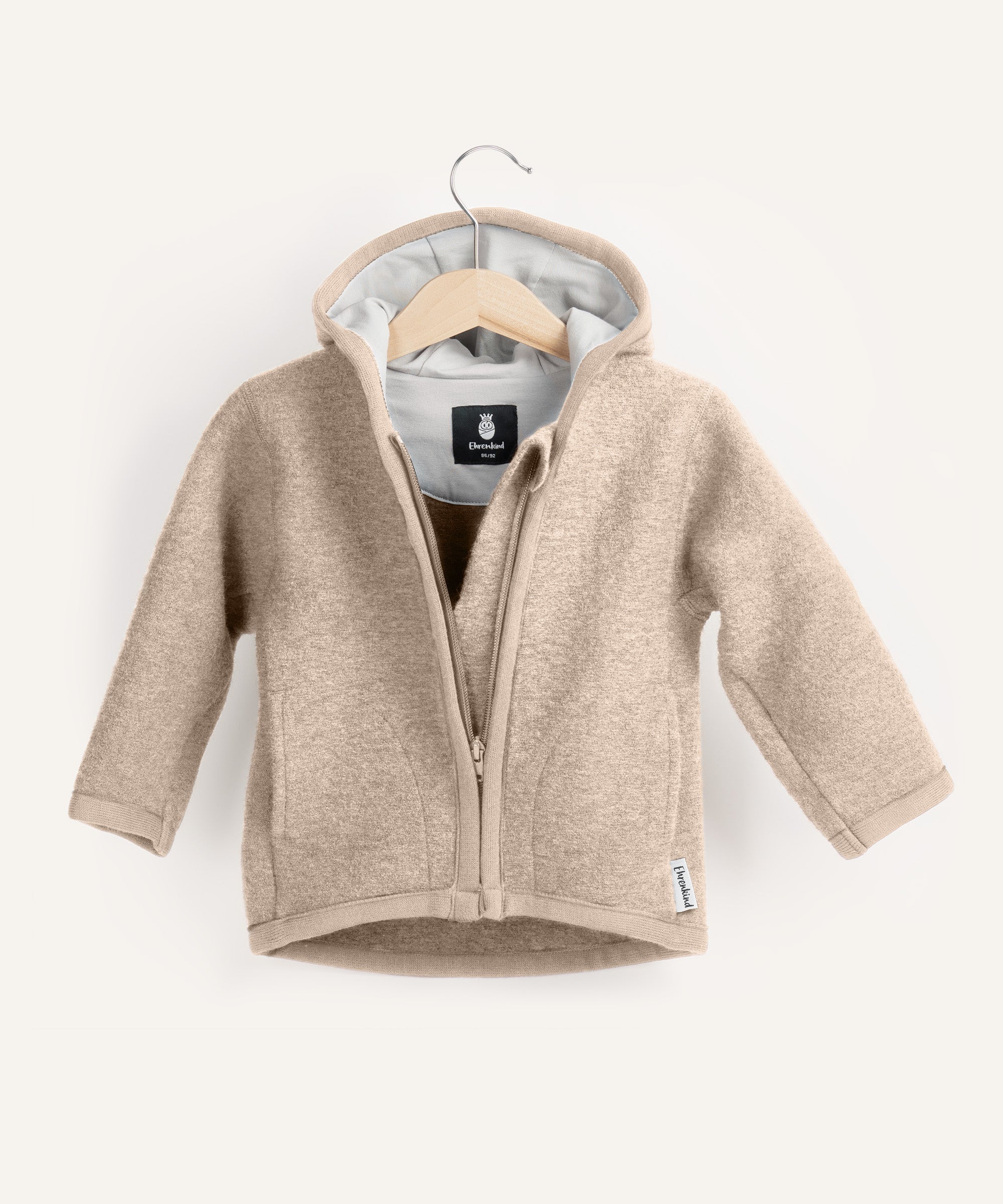 Bio Disana Strickjacke Wolle Kinder Wollfleece Jacke 134 Disana