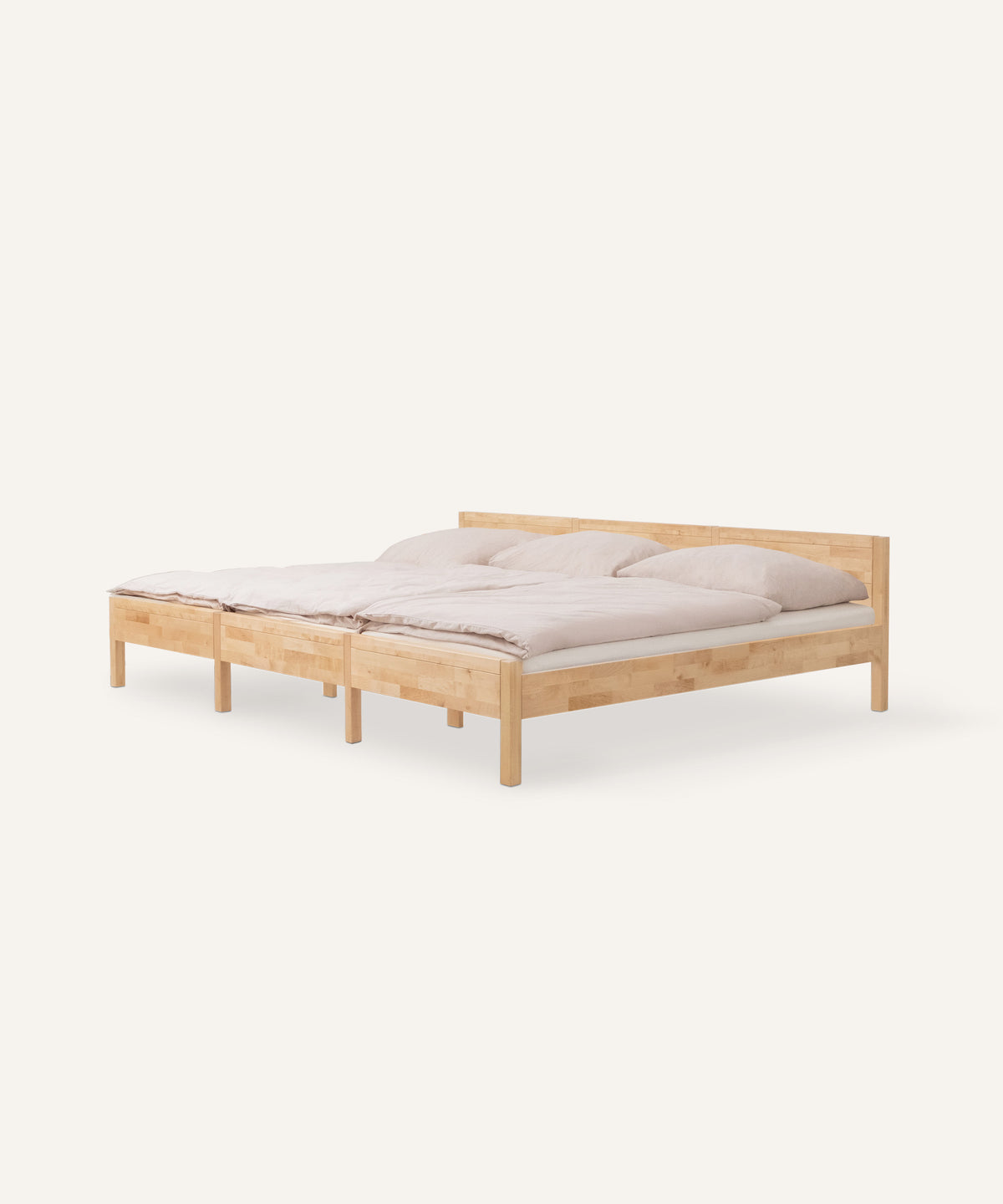 Familienbett Birke 270 × 200 cm