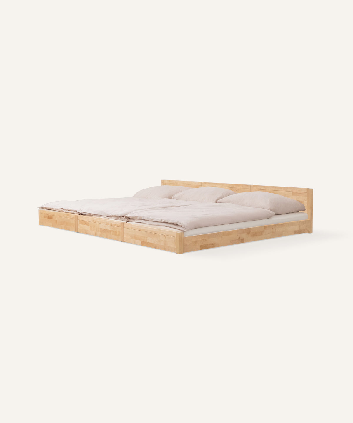 Familienbett Birke 270 × 200 cm