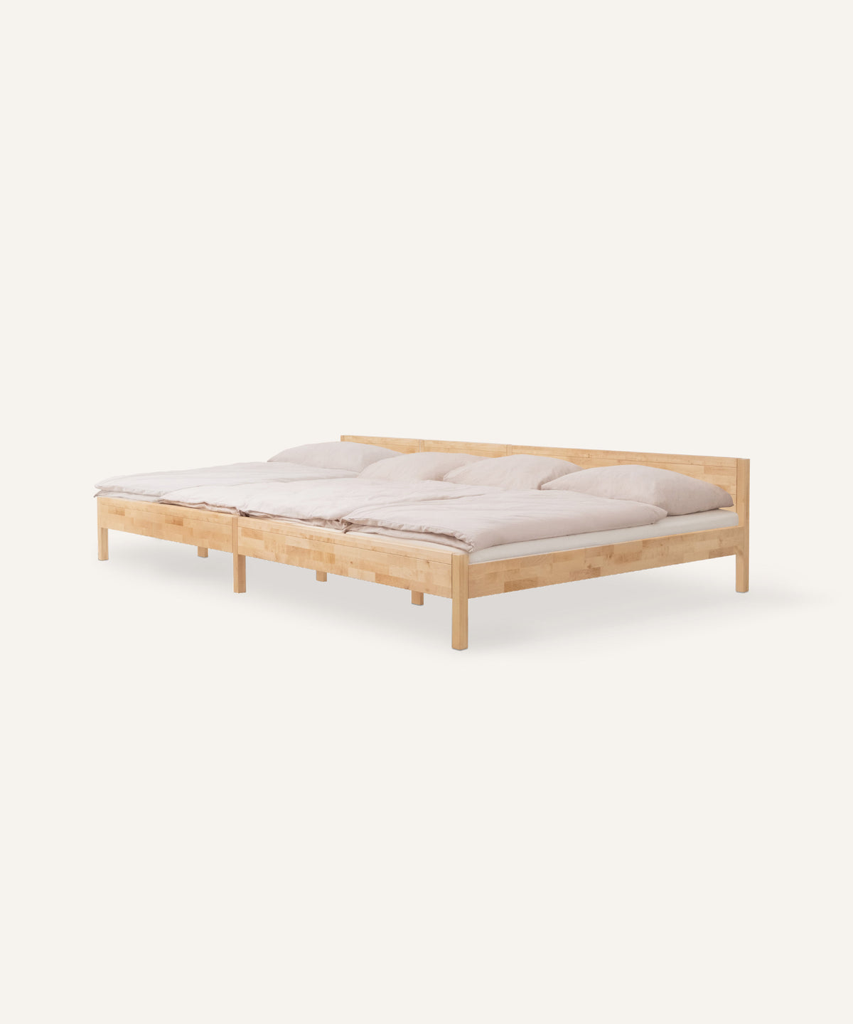 Familienbett Birke 360 × 200 cm