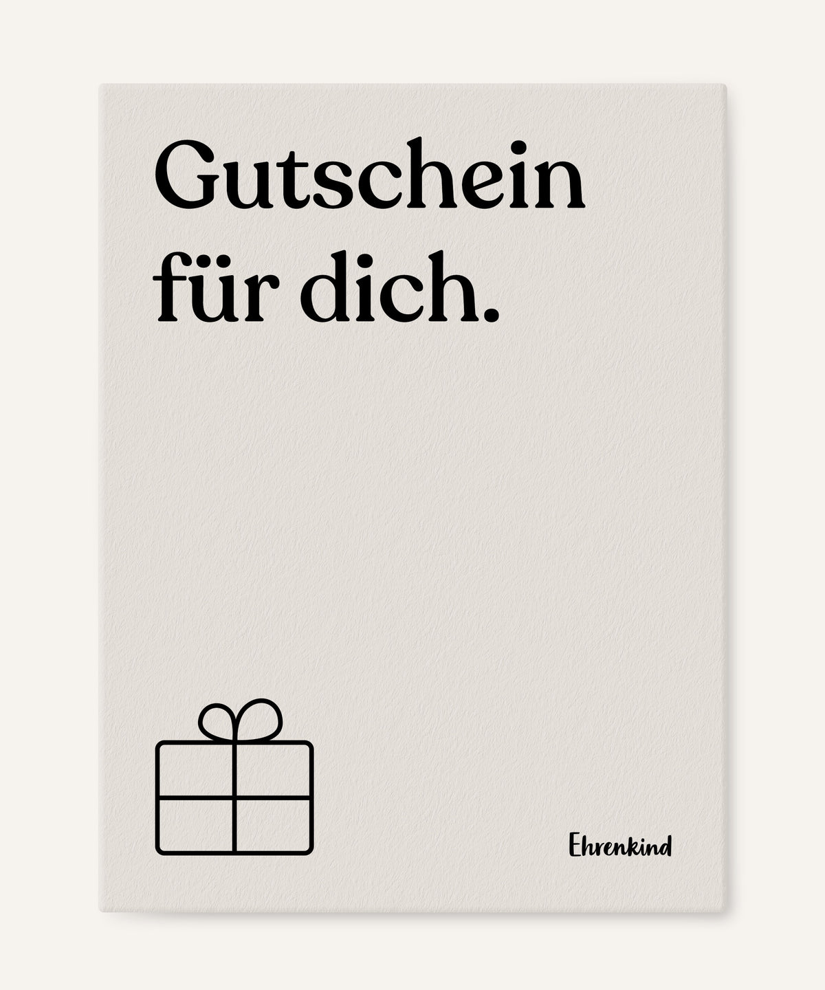 Ehrenkind Geschenkgutschein Geschenkgutschein - für Kinder und Familien.
