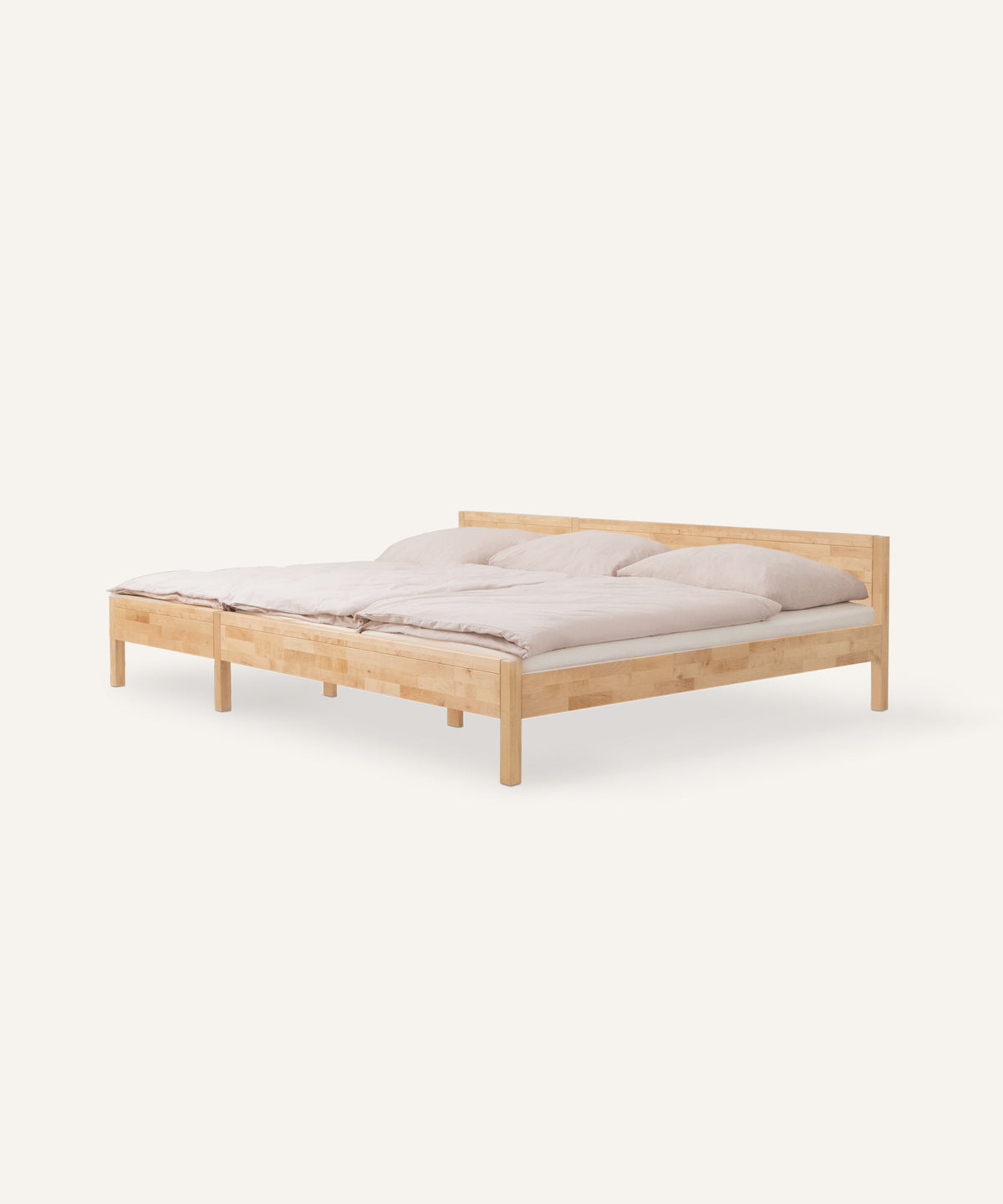 Familienbett Birke 270 × 200 cm