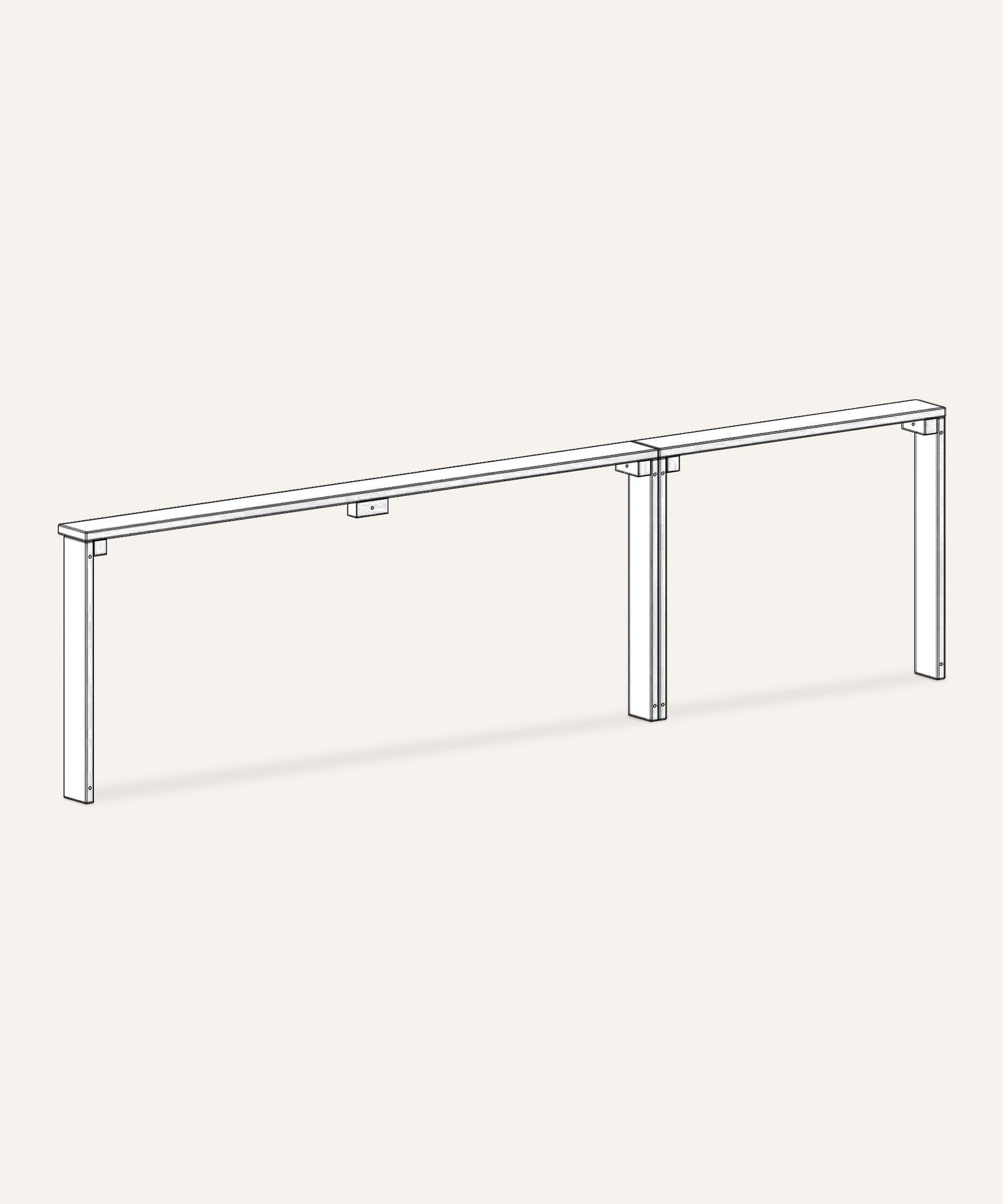 Ablage Familienbett  |  Kiefer