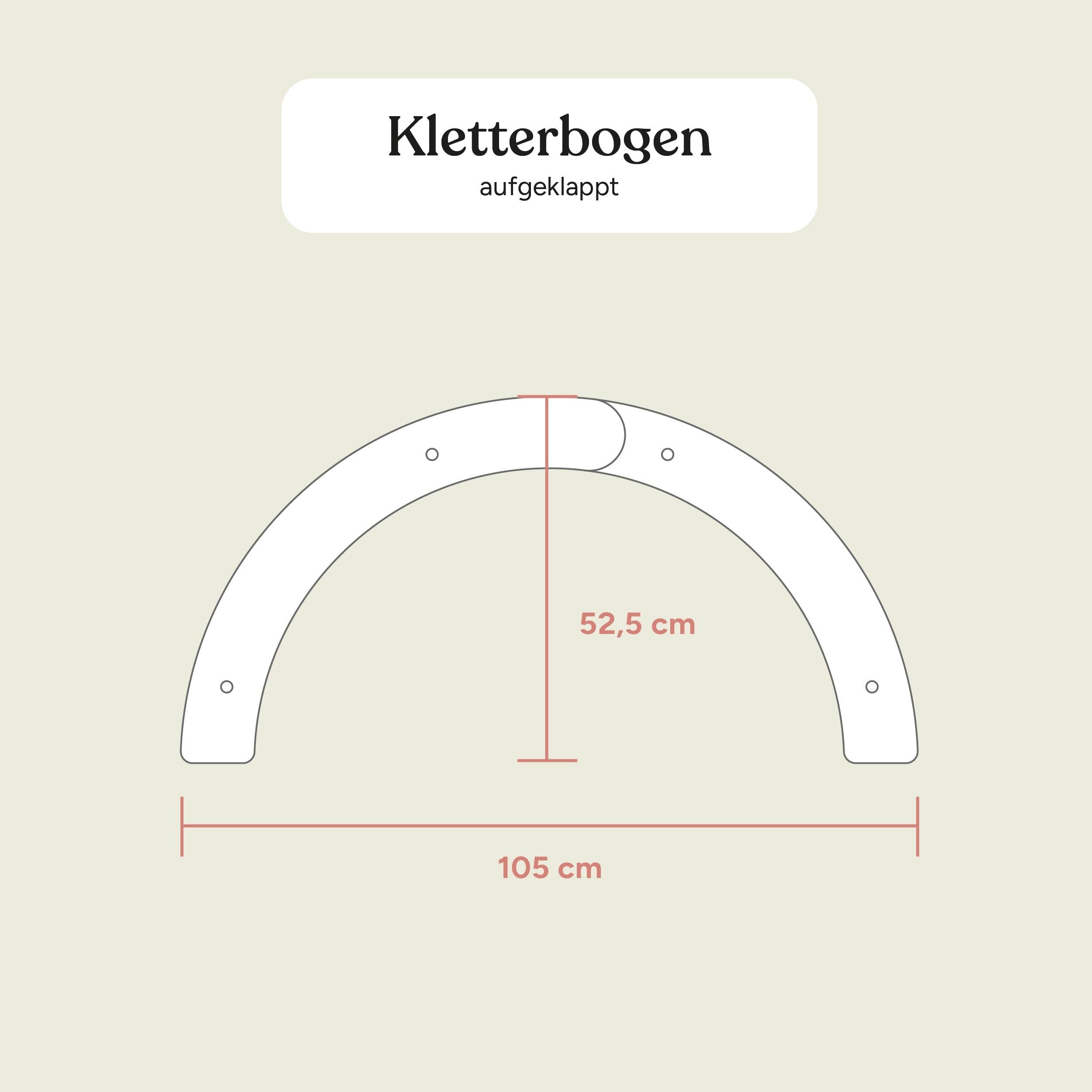 Kletterbogen KB02 | Buchenleimholz (Unbehandelt)