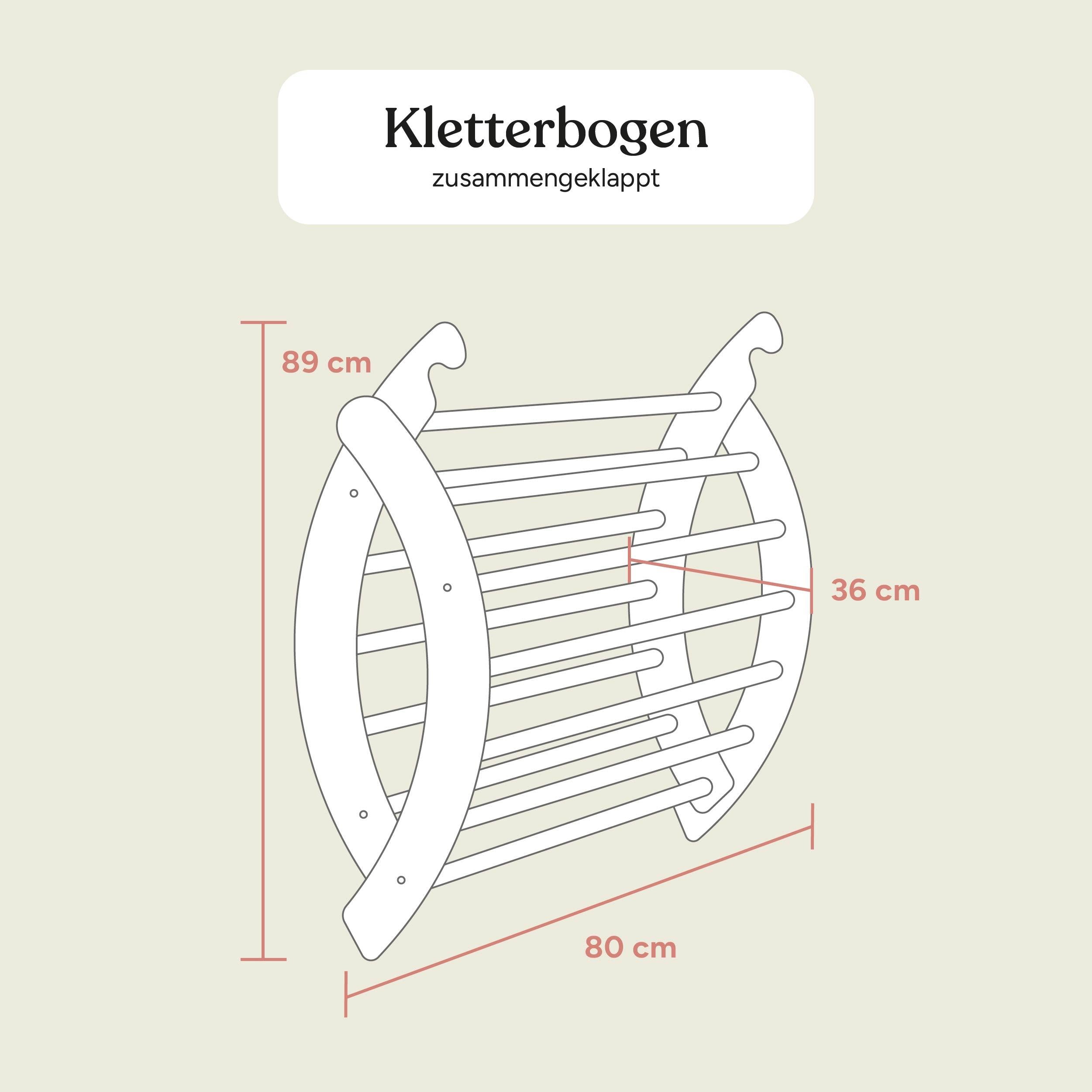 Kletterbogen KB02 | Buchenleimholz (Unbehandelt)