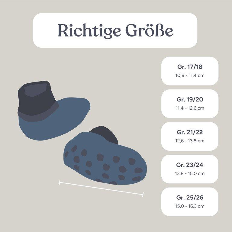 Baby-Walkschuhe | Jeansblau | 17/18