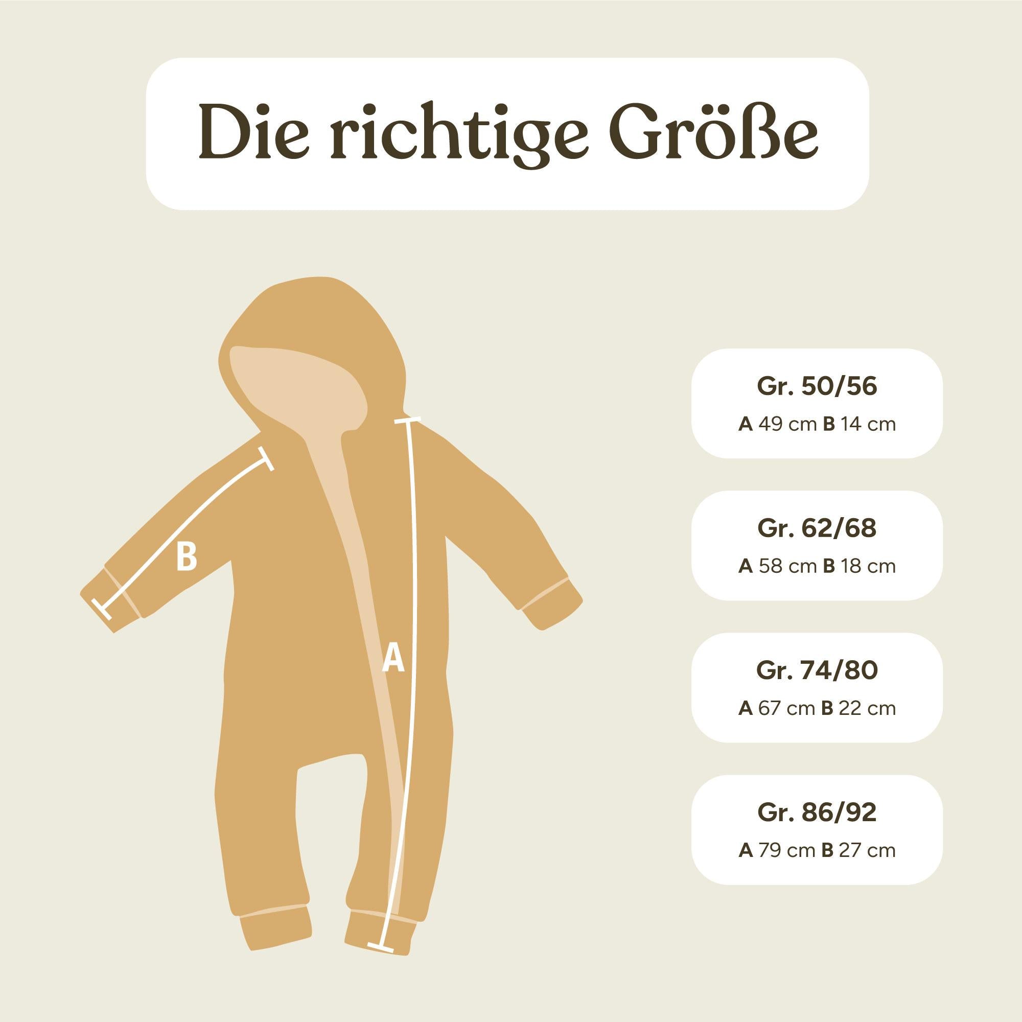 Wollfleece-Overall | Beige | 50/56
