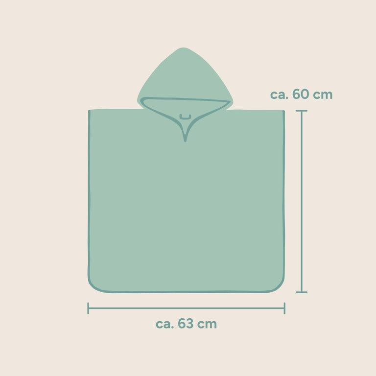 Badeponcho | Frotte | Beige