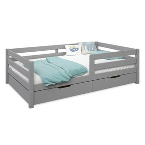 Kinderbett mit Doppelschublade