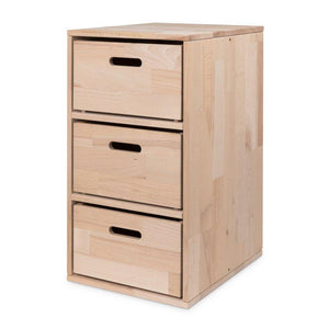 Groß 63 cm − 3 Fächer