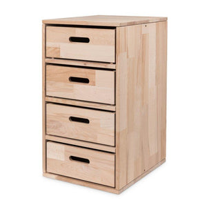 Groß 63 cm − 4 Fächer