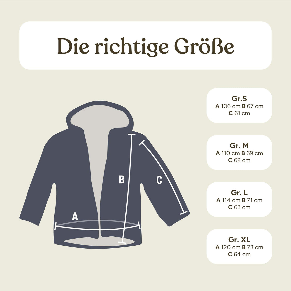 Damen-Walkjacke | Natur | M