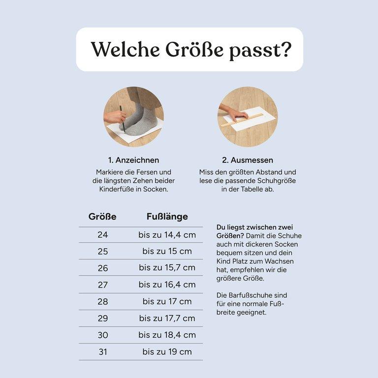 Barfußschuh | Beige | 24