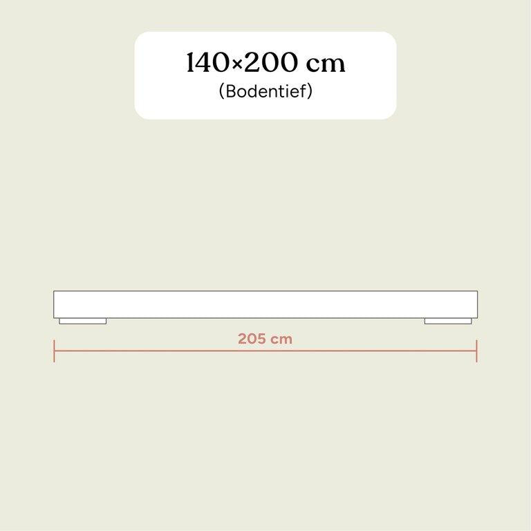 Familienbett Plano | Eiche Geölt | 140x200 cm