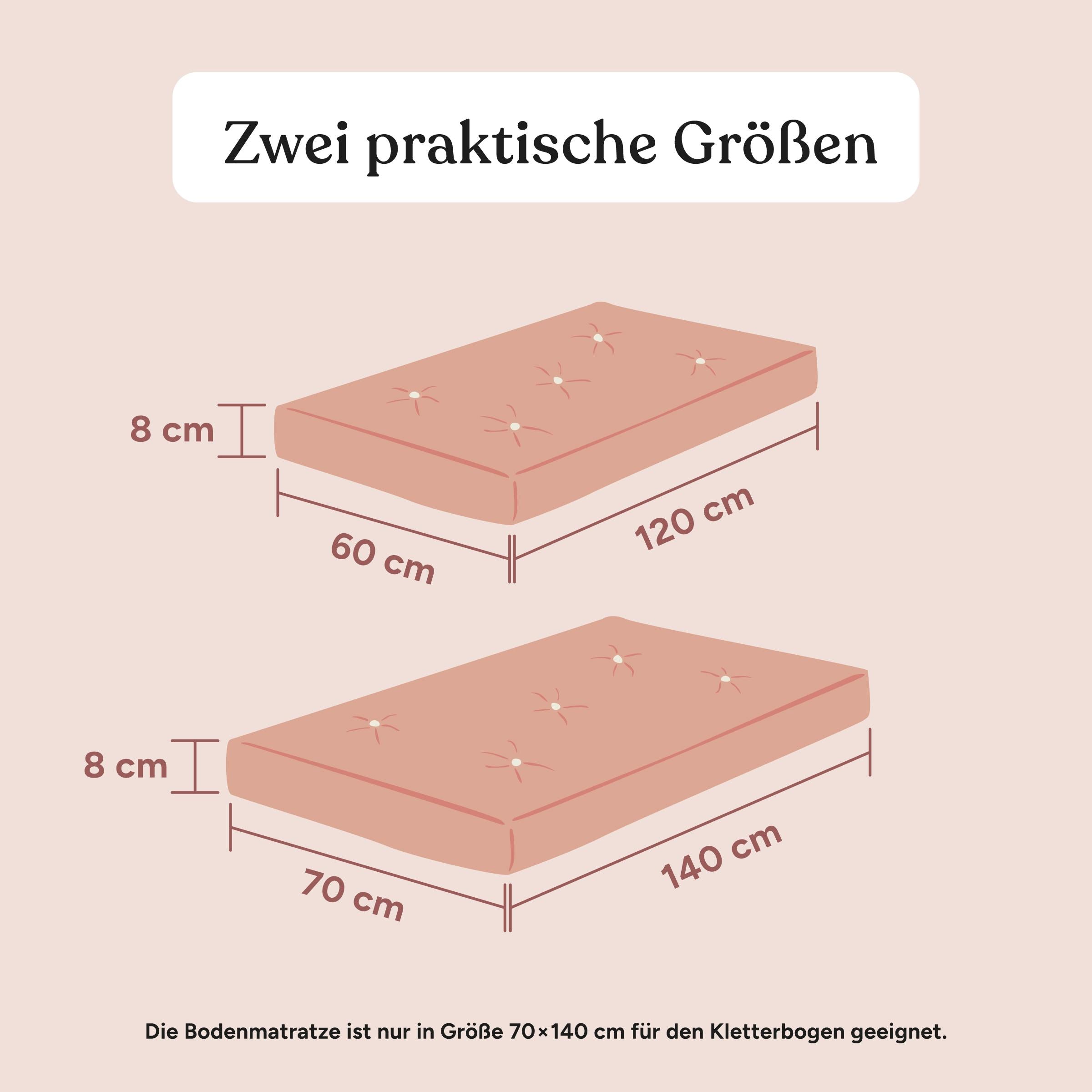 Bodenmatratze | Web Jade | 60x120 cm