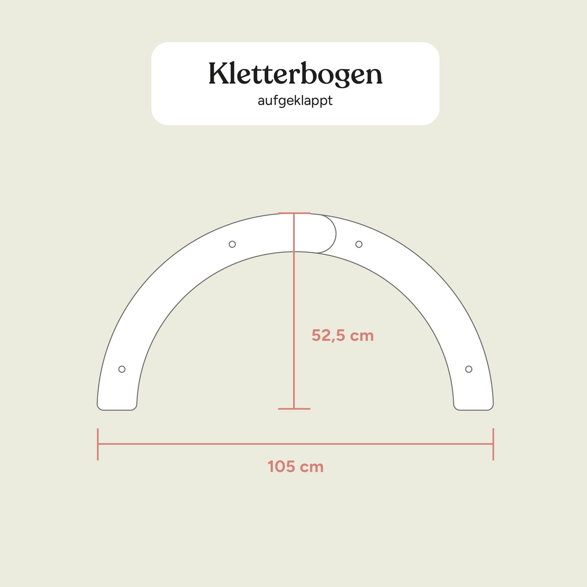 Kletterbogen | Buchenleimholz (Unbehandelt) | 5594