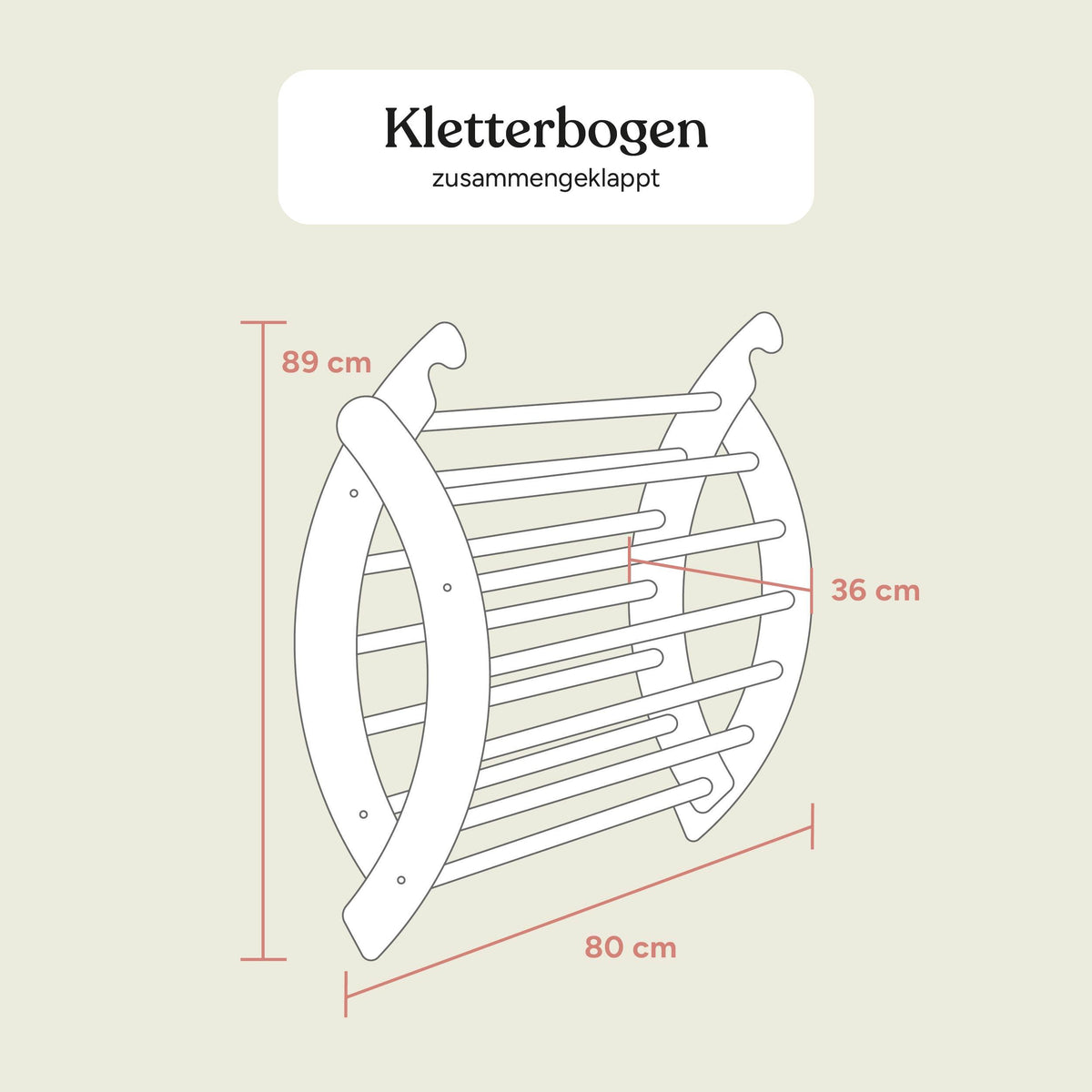 Kletterbogen | Buchenleimholz (Unbehandelt) | 5594