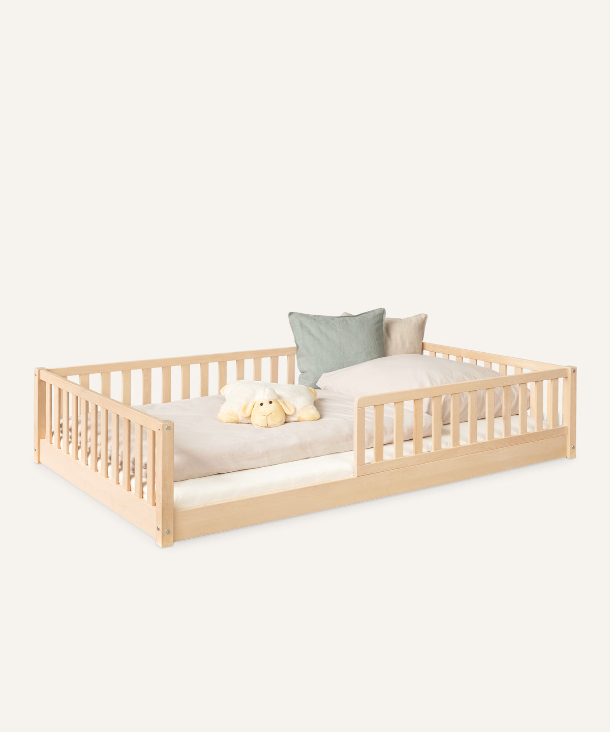 Bodenbett Livo Buche Natur