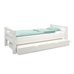 Einzelbett mit Bettkasten