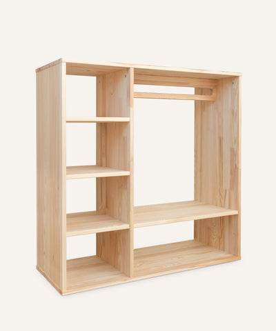 Ehrenkind Montessori Kleiderschrank Kiefer.