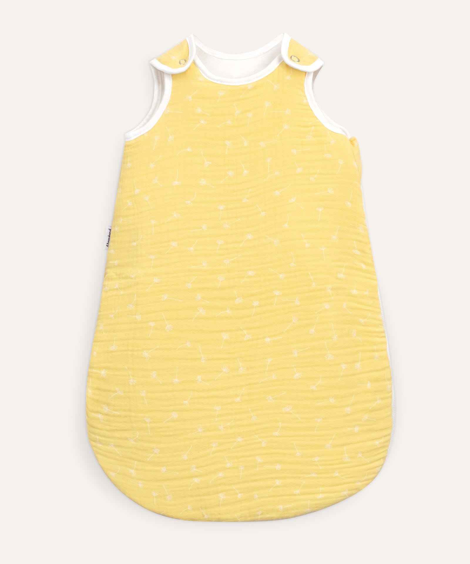 Ehrenkind Musselin Babyschlafsack Vanille Pusteblume.