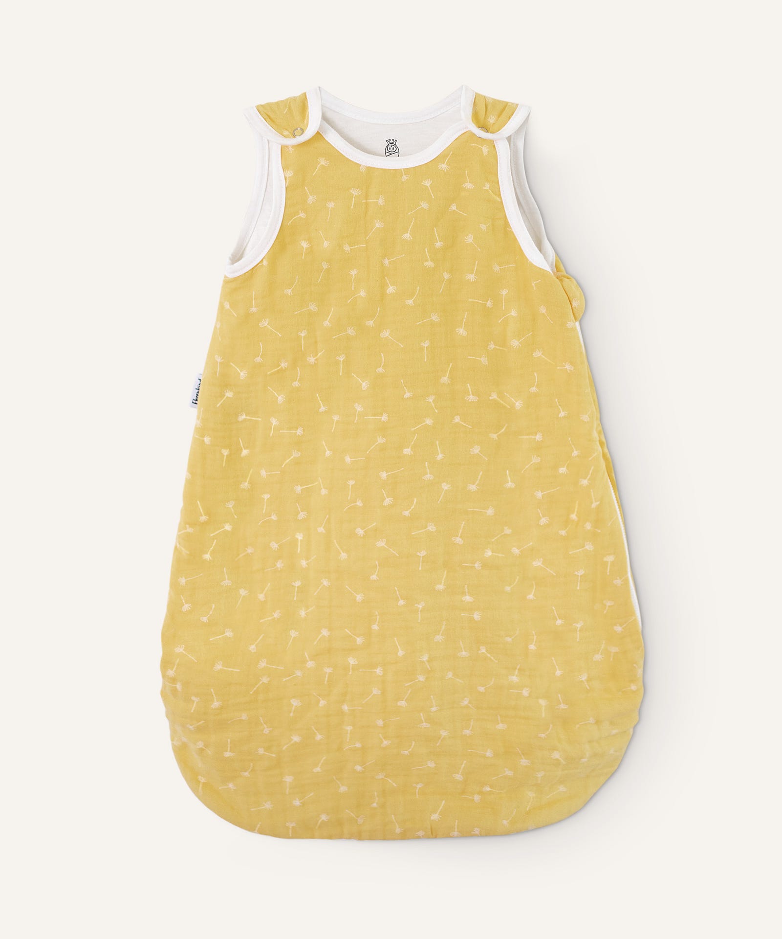 Ehrenkind Musselin Sommerschlafsack Vanille Pusteblume.