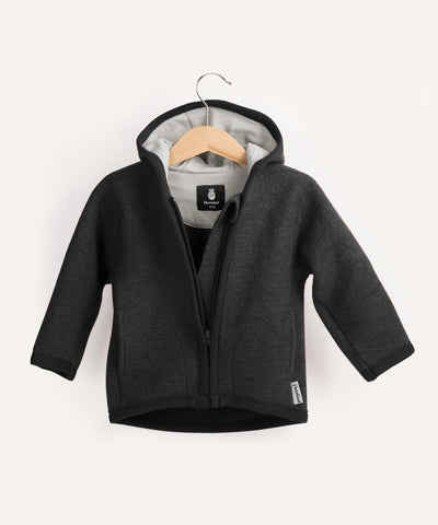 Ehrenkind Walkjacke anthrazit.