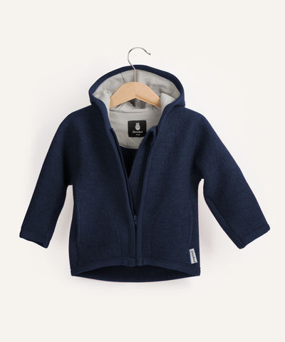 Ehrenkind Walkjacke dunkelblau.