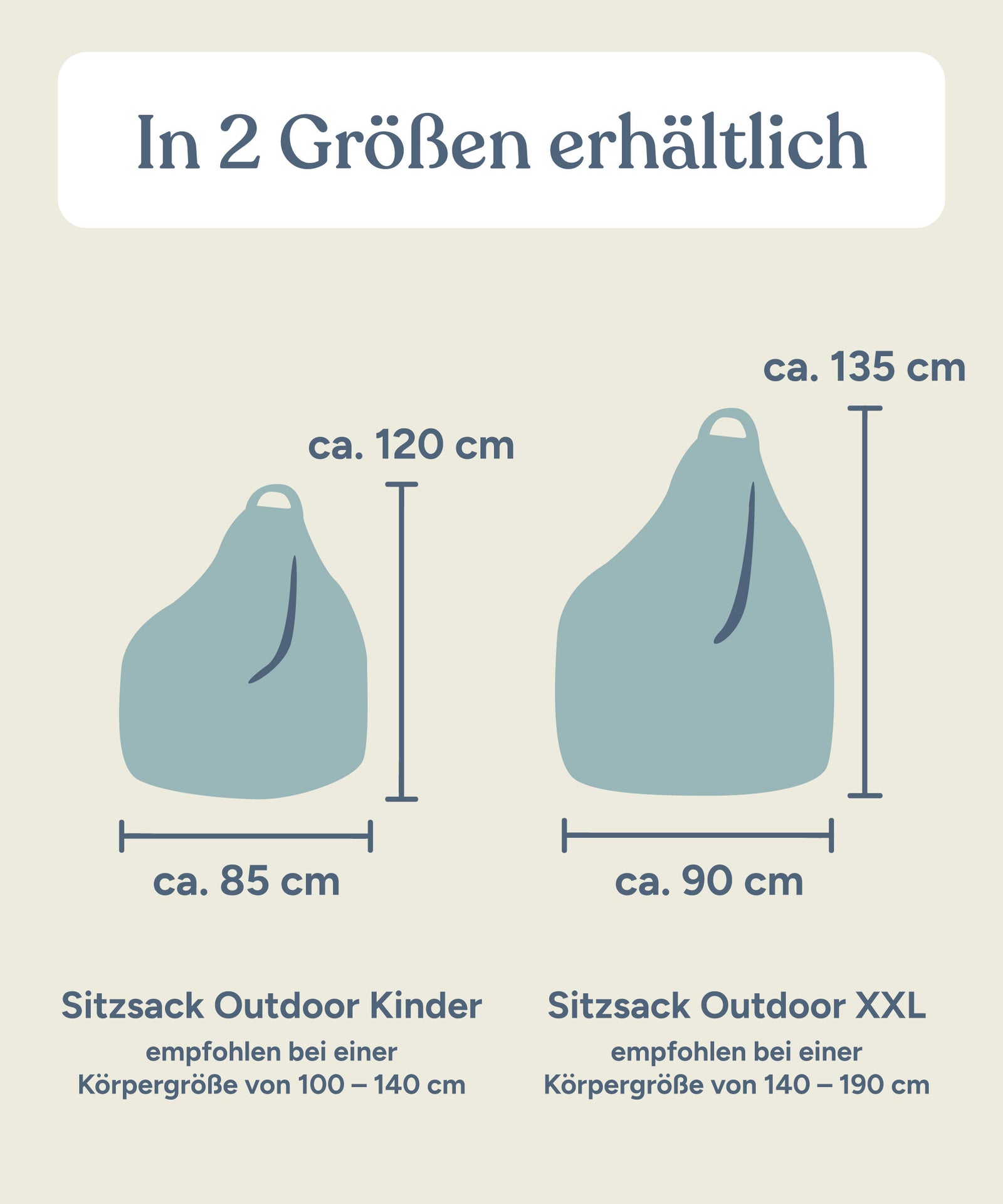 Outdoor Sitzsack XXL