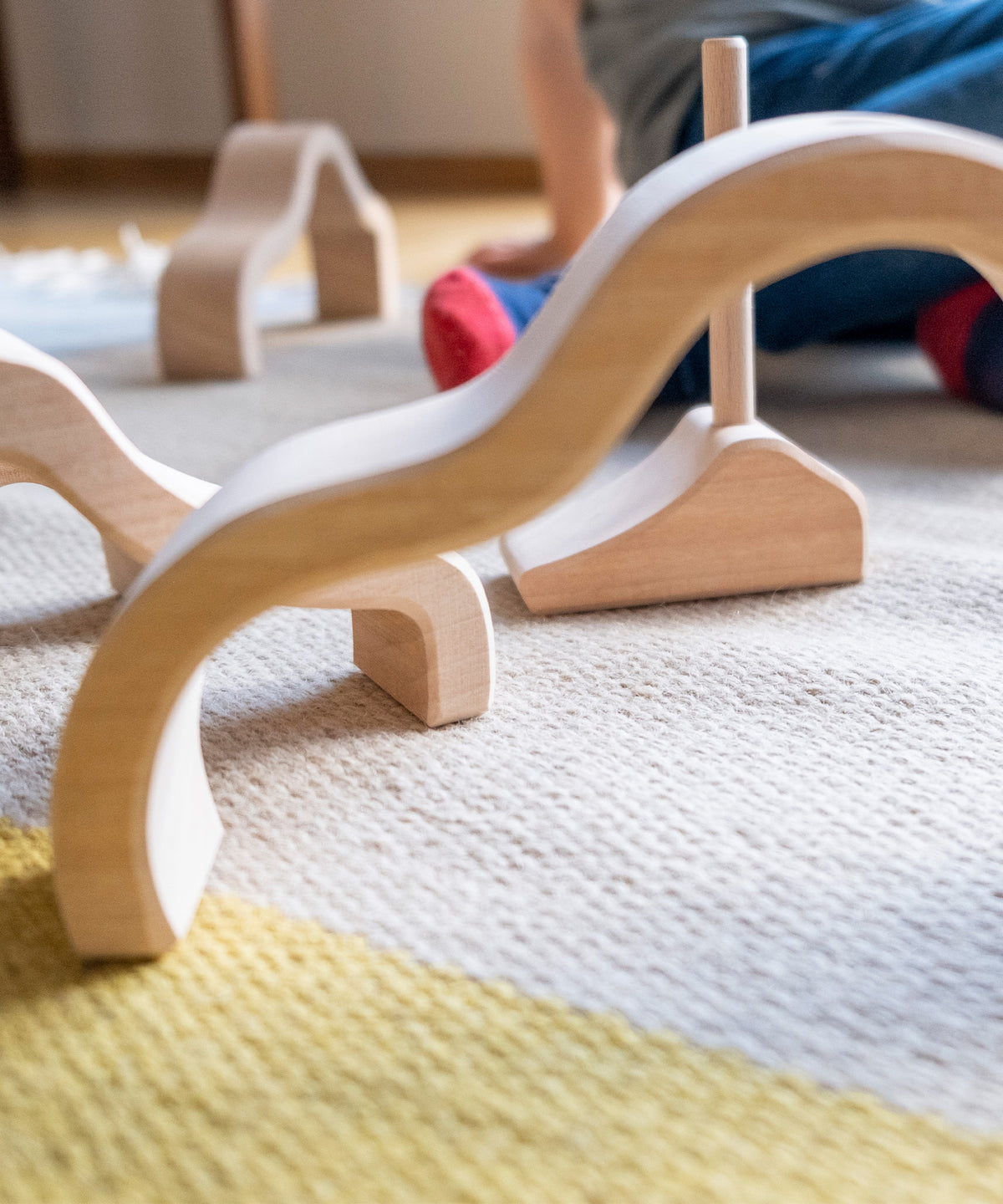 Nahaufnahme Kinder-Spielzeug Wolke natur.