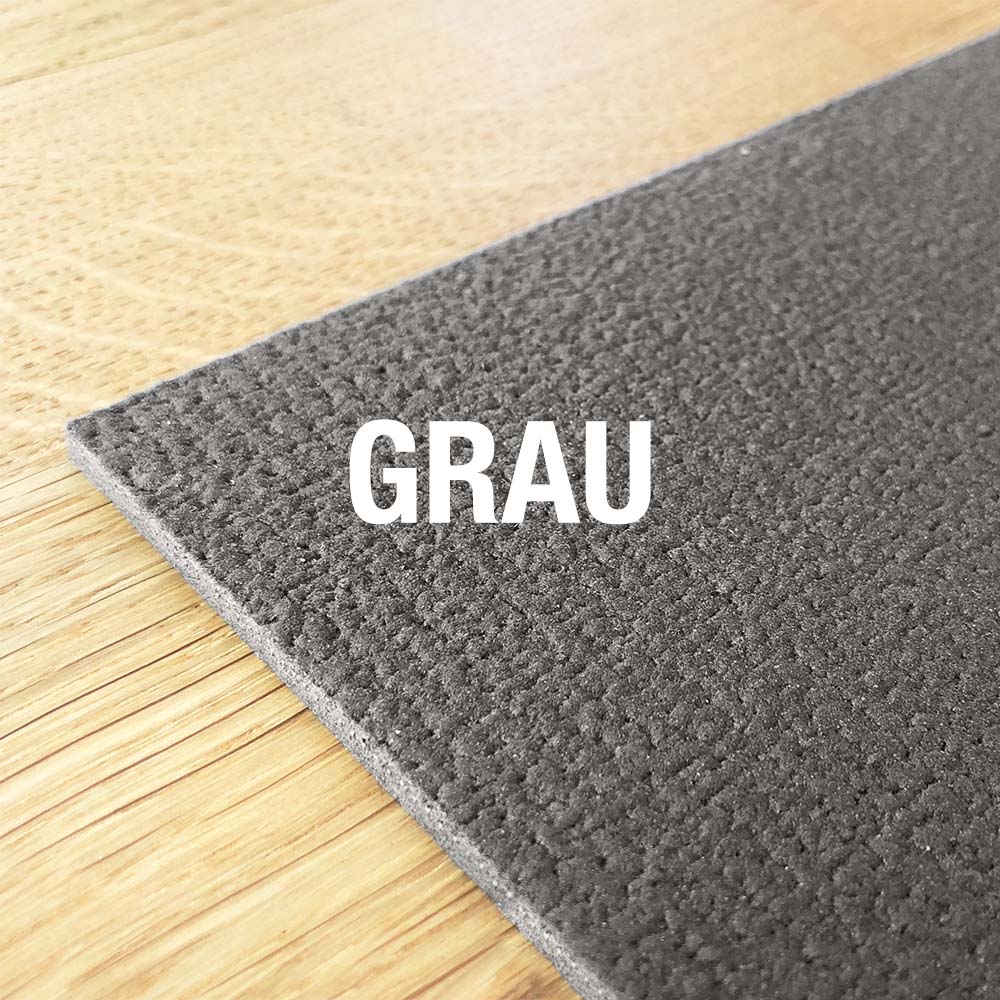 Krabbelmatte Grau.