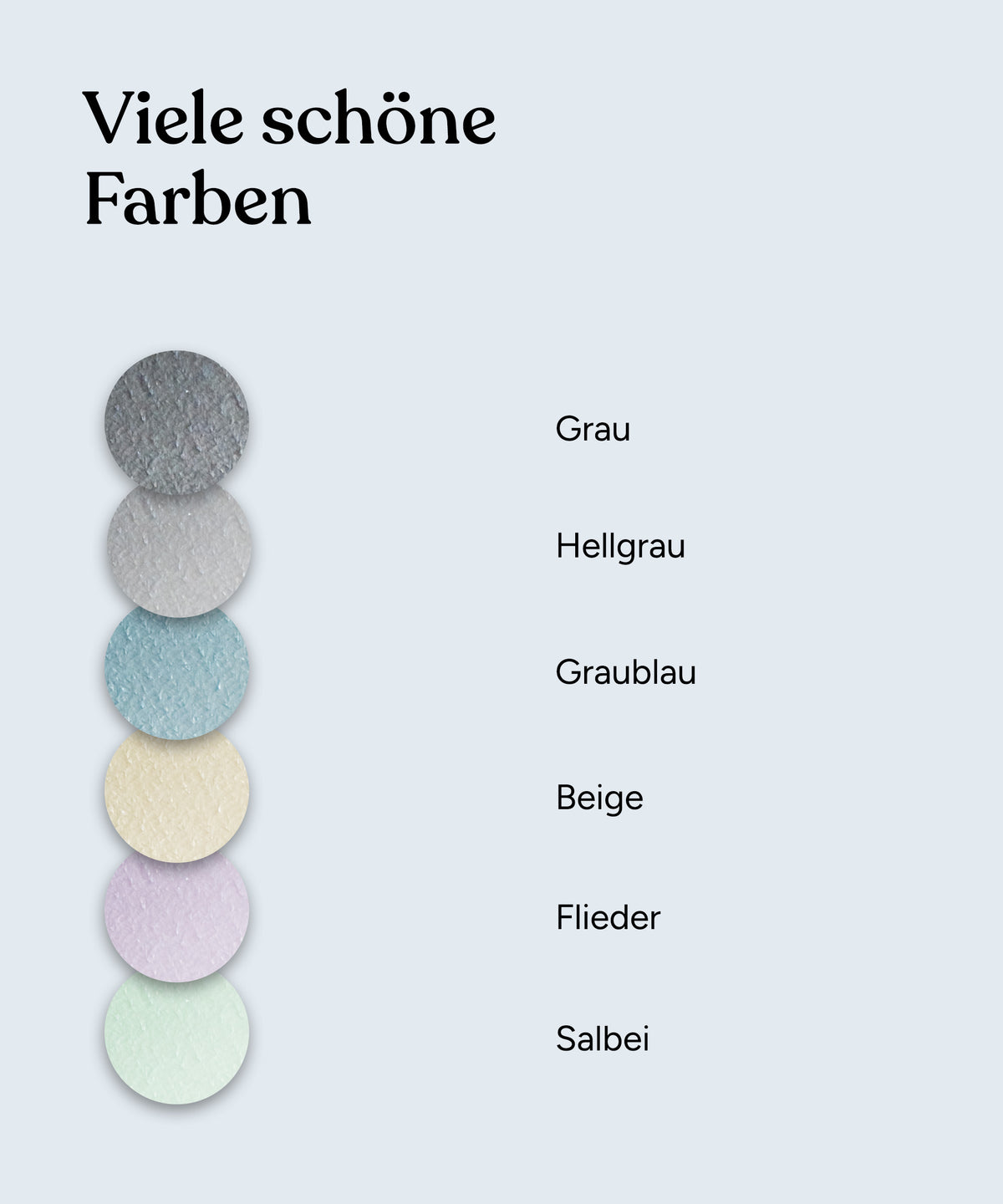 Krabbelmatte Farbübersicht.