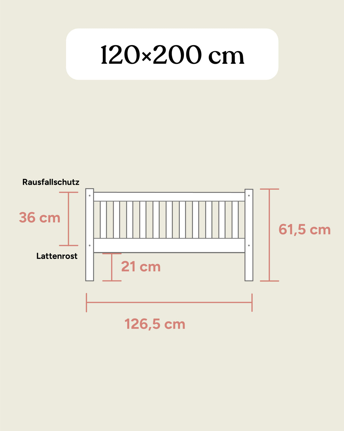 Kinderbett Livo Buche Natur