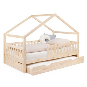 Hausbett mit Bettkasten