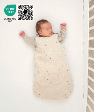 ehrenkind musselin schlafsack 2-er Pack Ganzjahresschlafsack Musselin 2.5 TOG für Babys