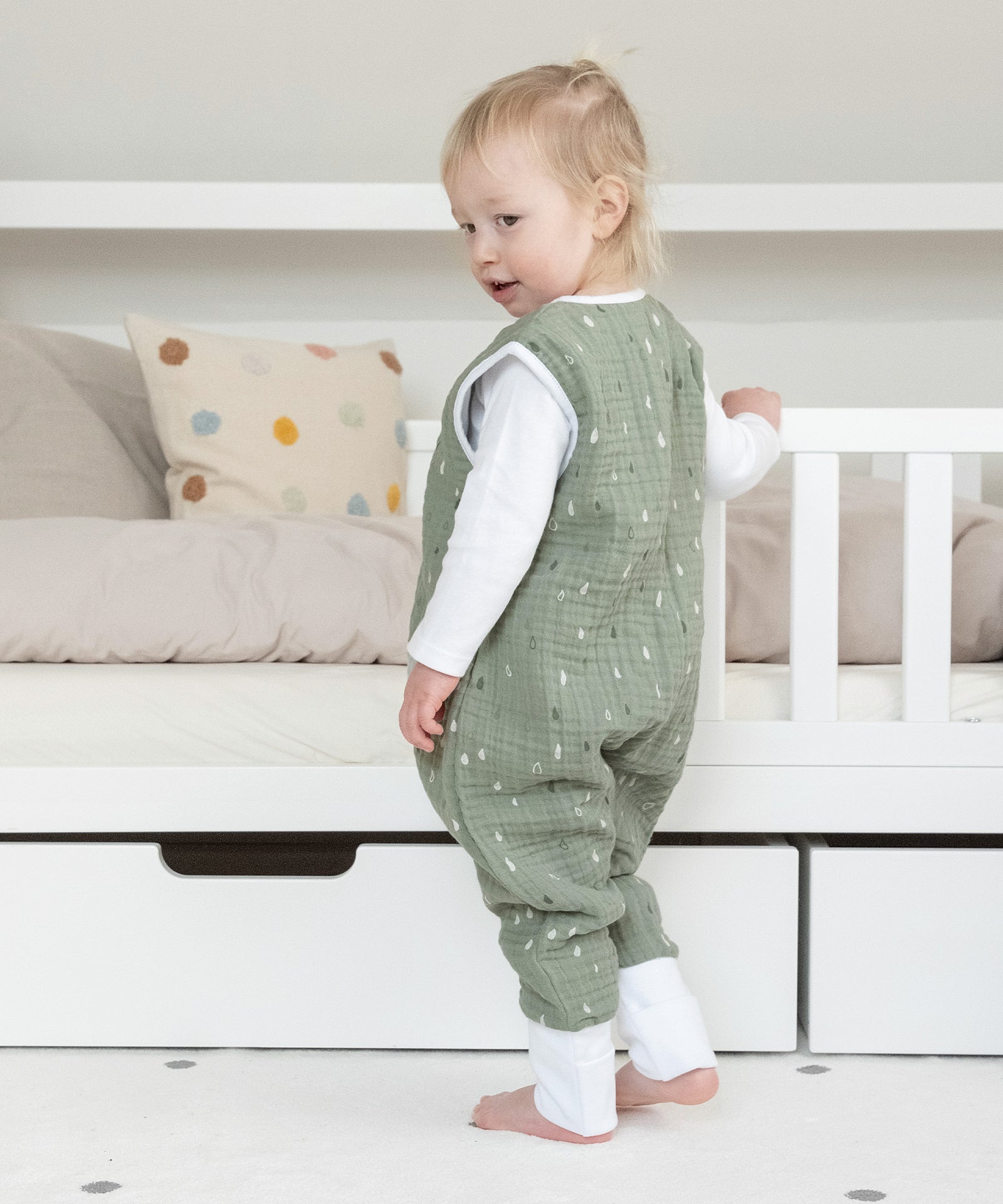 ehrenkind schlafsack mit beinen 2-er Pack Sommerschlafsack mit Beinen 0.5 TOG