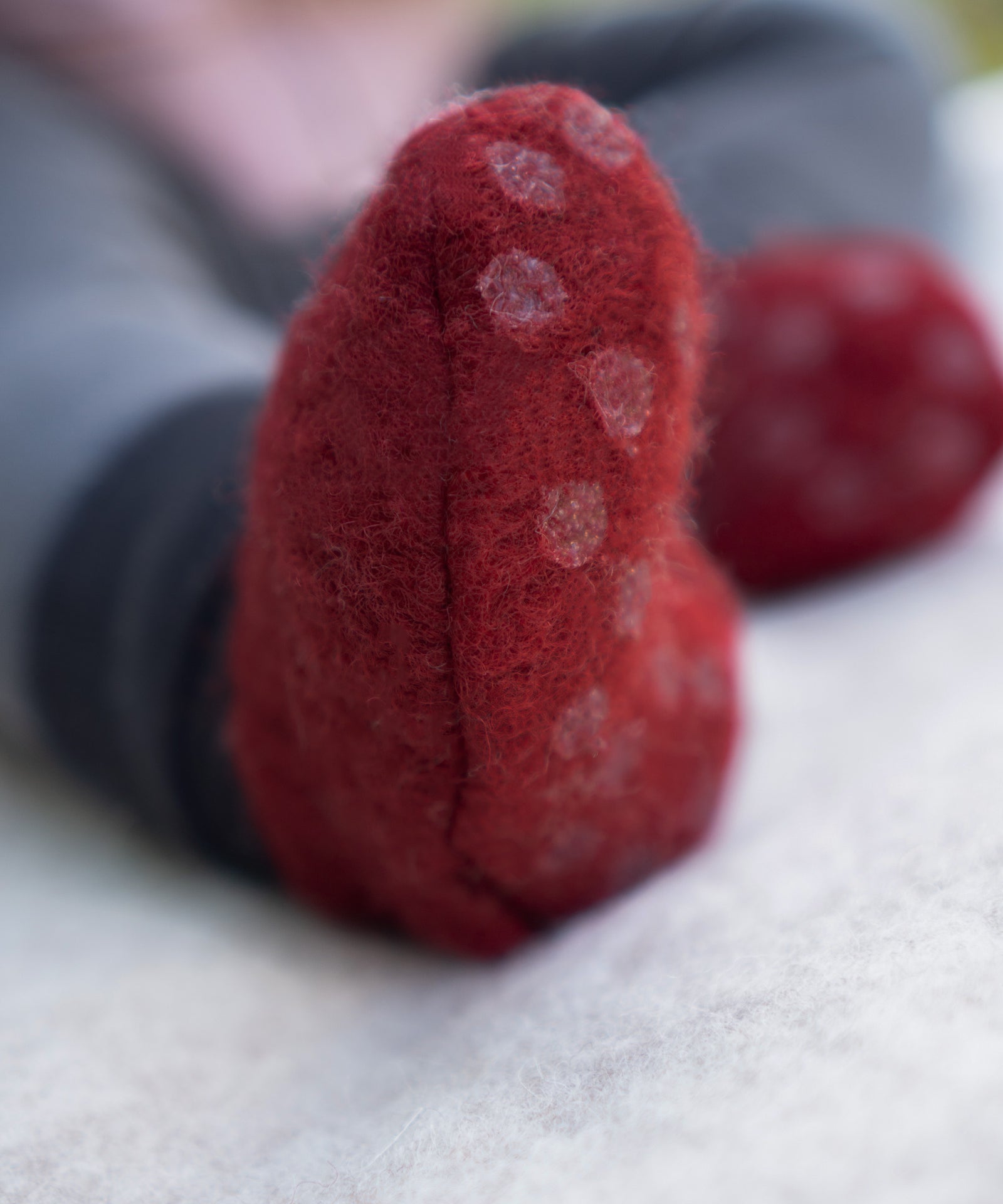 Nahaufnahme der ABS-Noppen.