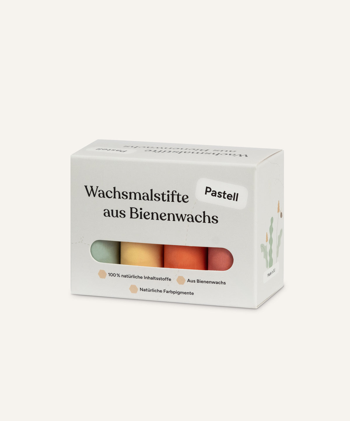 Wachsmalstifte Pastell 8er-Set