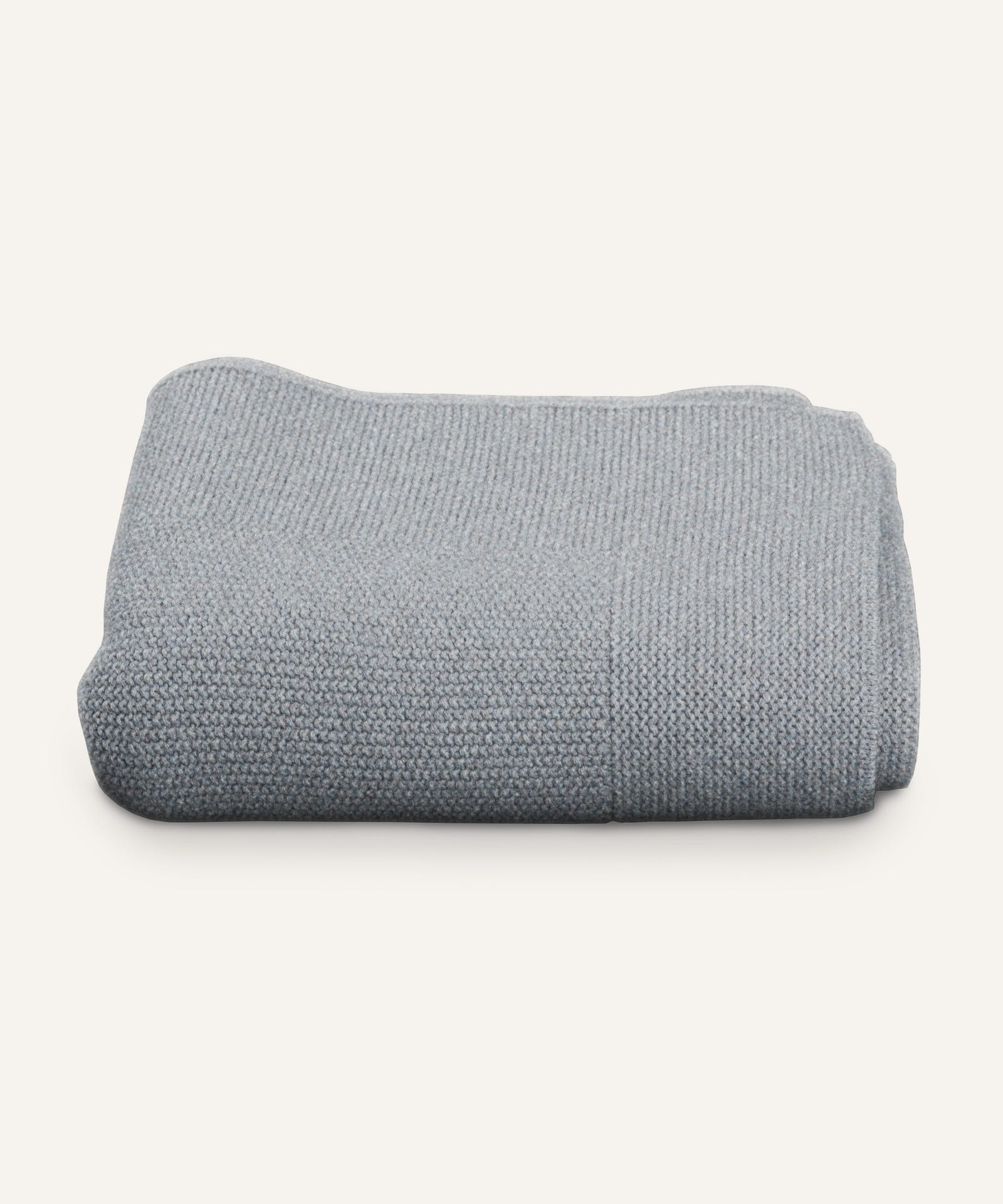 Babydecke Bio-Lammwolle Grau.