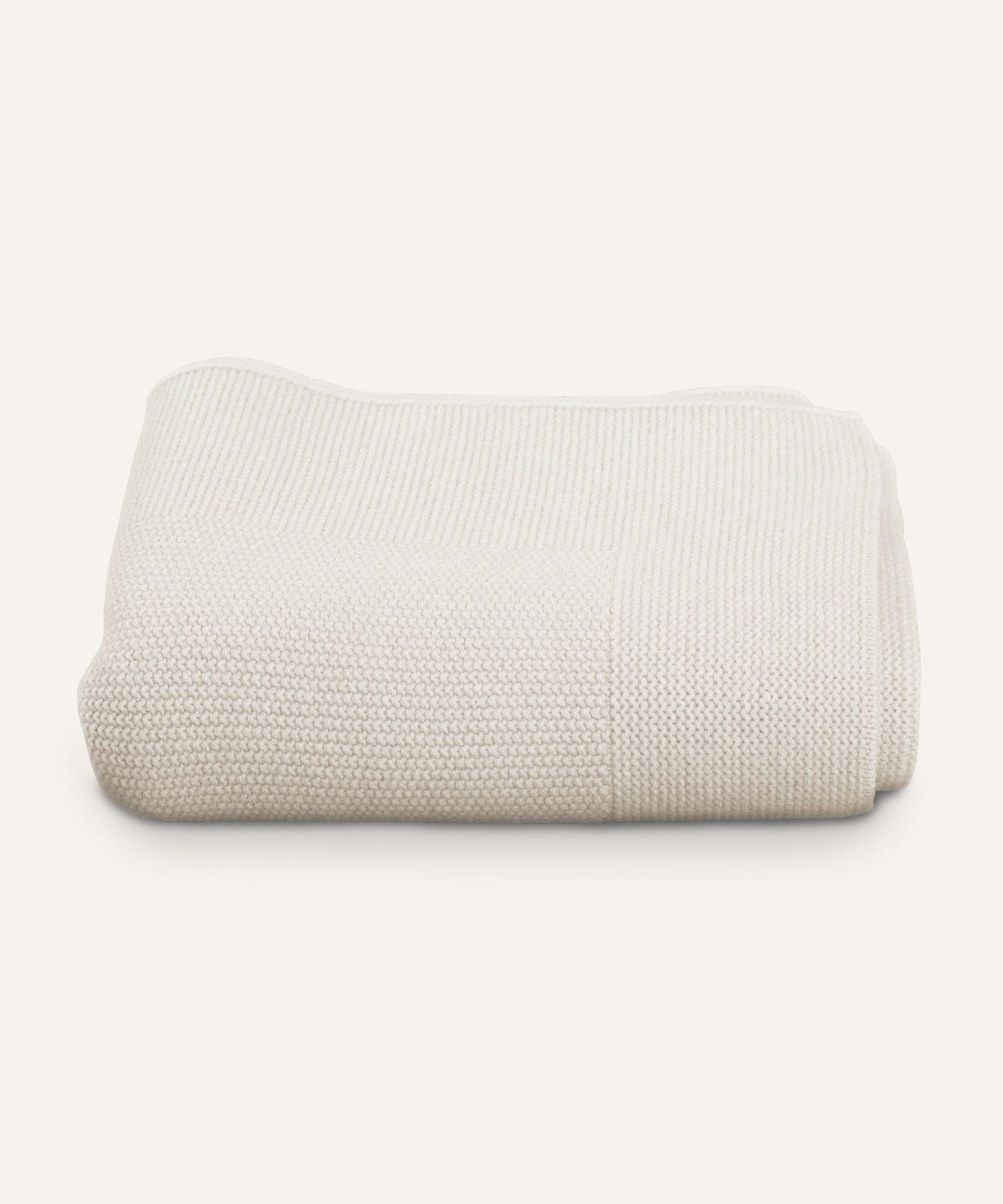 Babydecke aus Bio-Lammwolle in Natur.