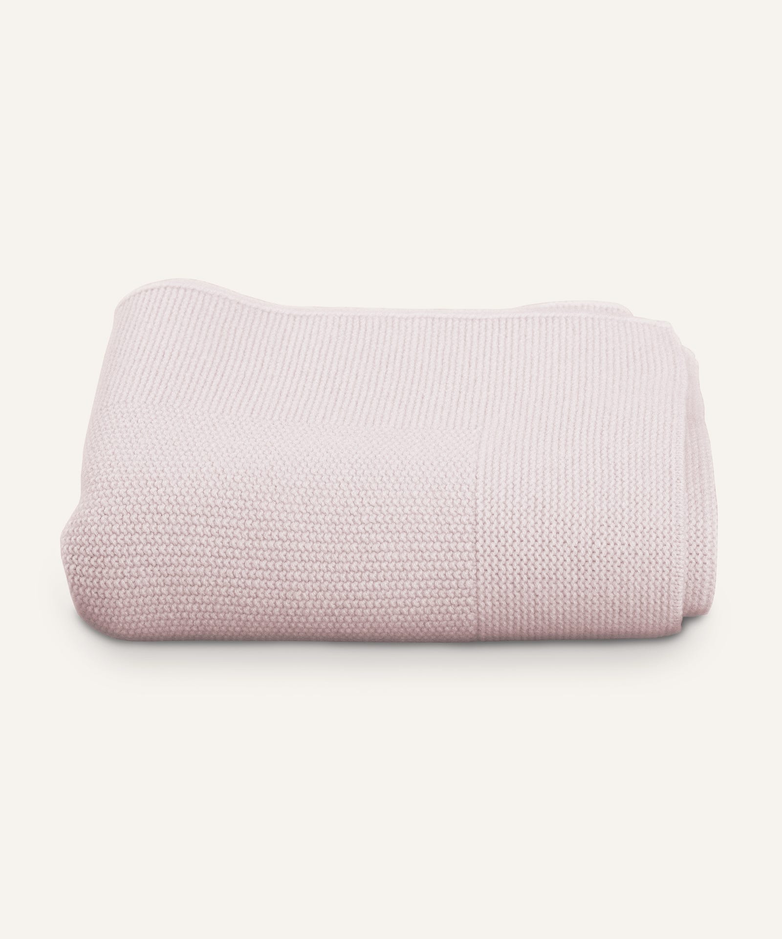 Babydecke Bio-Lammwolle Rosa.