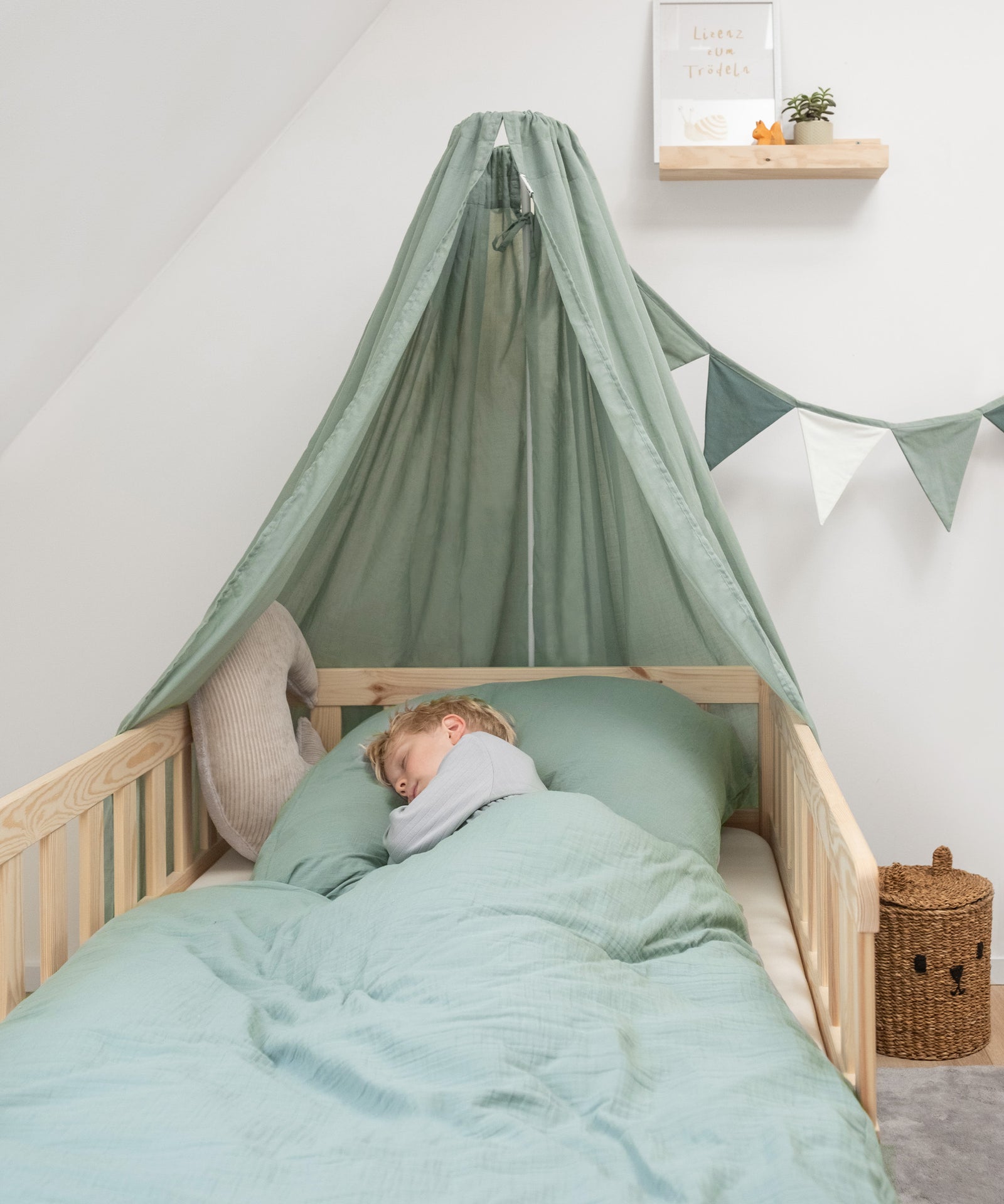 Baldachin-Set  |  für Babybett