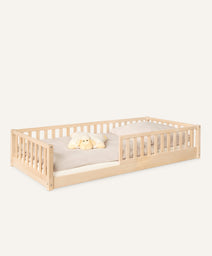 Bodenbett Livo  |  Buche Natur