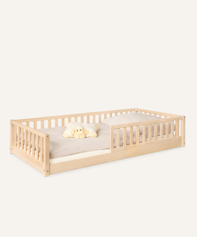Bodenbett Livo  |  Buche Natur