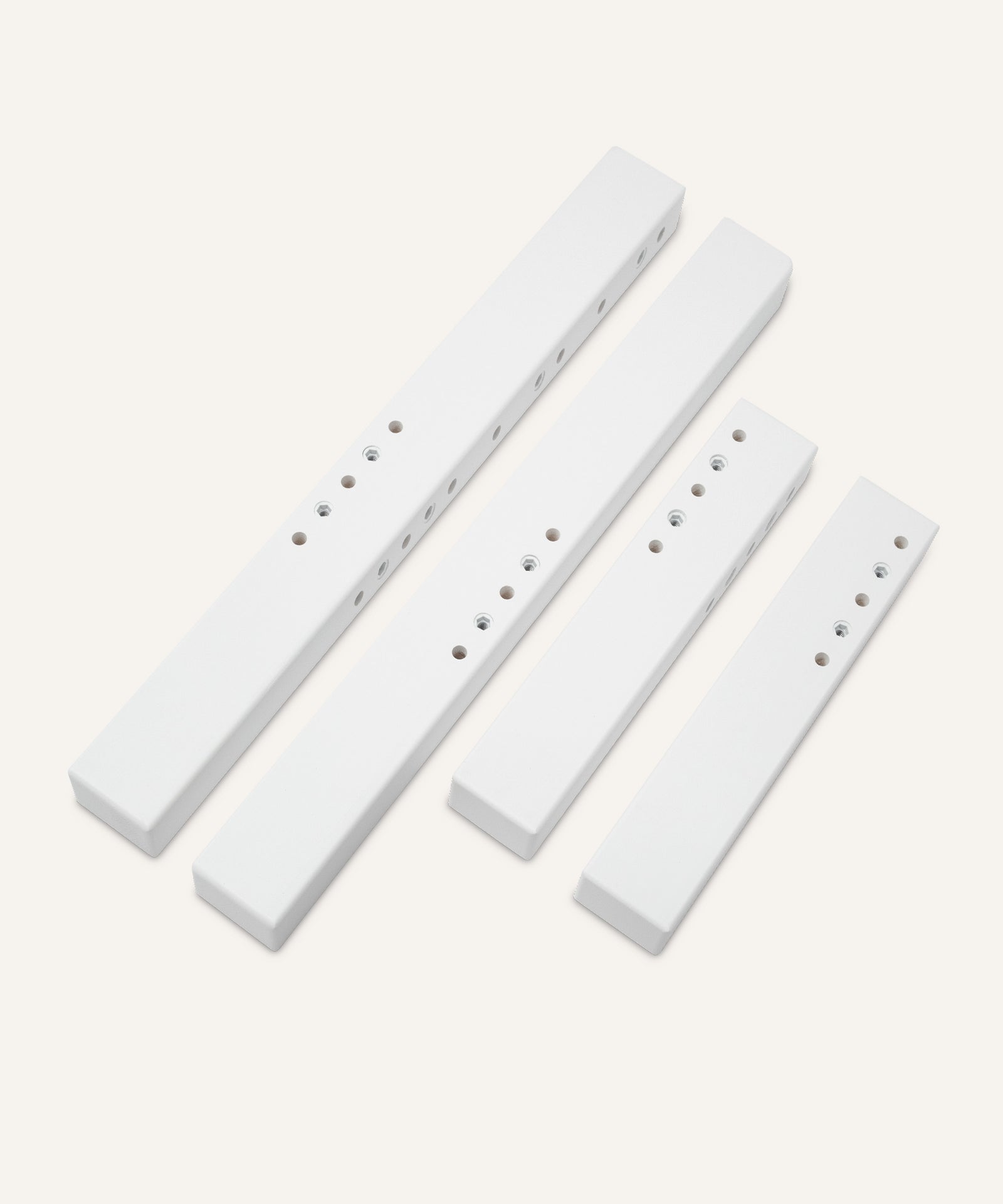 Pfosten Umbauset Weiß.