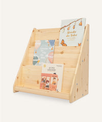 Bücherregal Kiefer 60 cm in Natur.