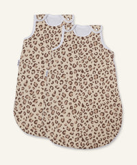 2er Bundle Ehrenkind Baby-ganzjahresschlafsack rund natur leo.