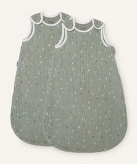 Ehrenkind Schlafsack Bundle 0.5 TOG Rund Jade Tropfen