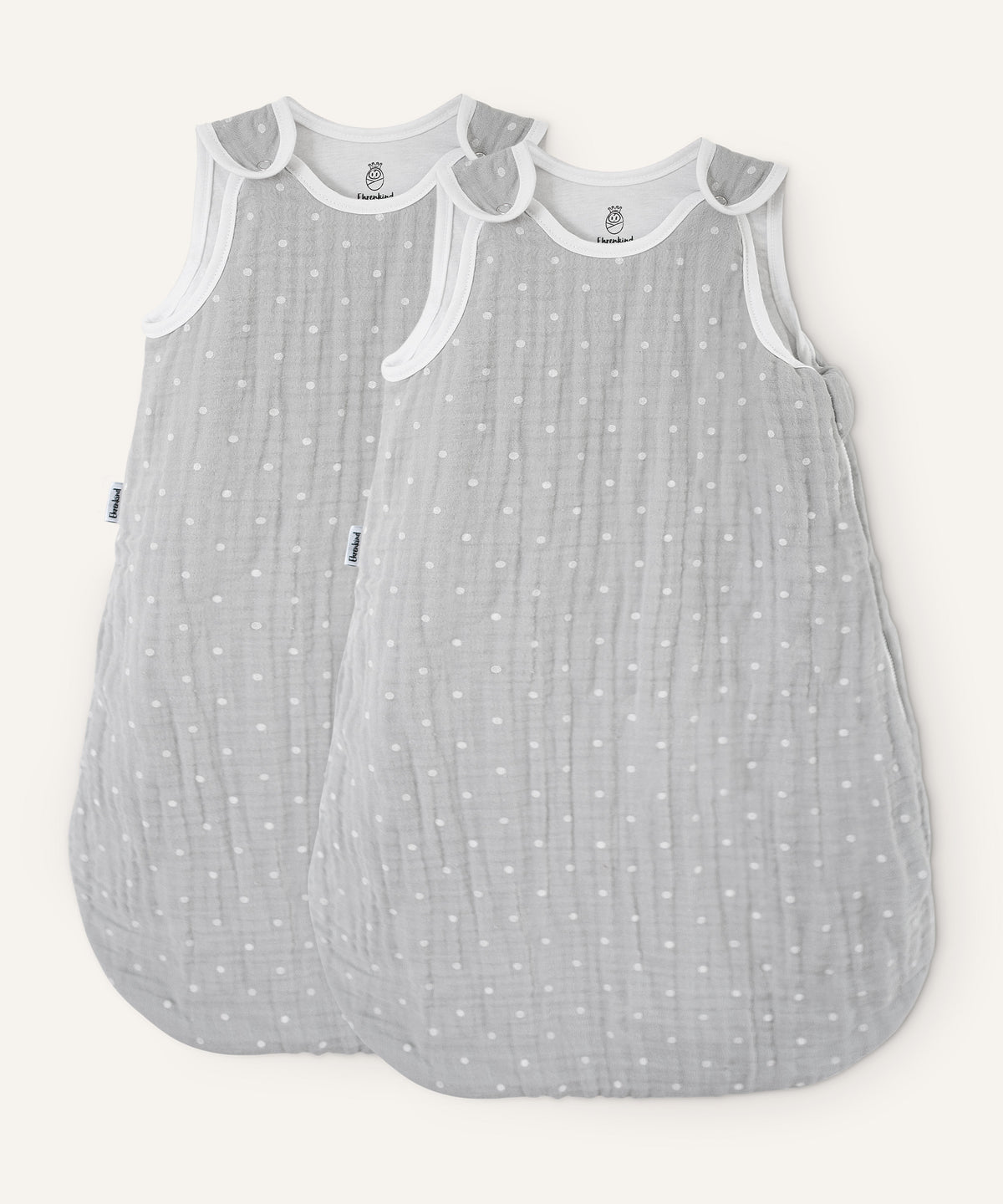 2-er Pack Baby-Sommerschlafsack Musselin